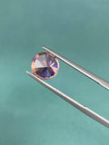 Hot Crushed Ice Cutting Round Paparacha CZ Gemstone for DIY Jewelry Making