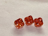 Paparacha CZ Gemstone for DIY Jewelry Making