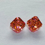 Paparacha CZ Gemstone for DIY Jewelry Making