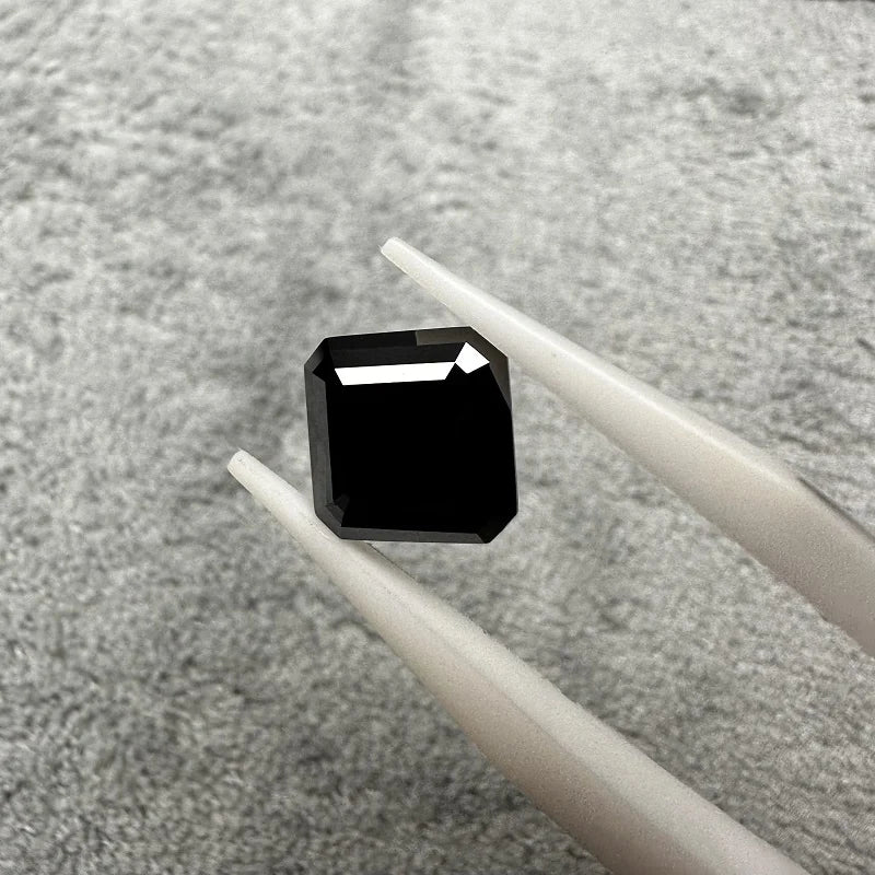 Asscher Cut Moissanite Stone Loose Gemstone for Jewelry