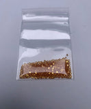Natural Orange Sapphire Round Loose Gemstones 0.8-2.0mm