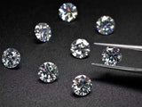 D VVS1 Moissanite Diamond 0.8-3.0mm Loose Gemstones for Jewelry