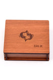 Pisces Starsign Stone Set in Wooden Box