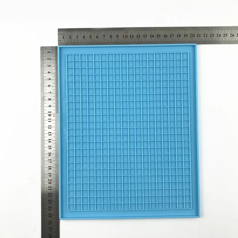 Pixel Puzzle Coaster Epoxy Resin Mold Cup Mat Casting Silicone Mould