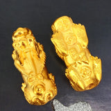 Pixiu Big Hole Spacer Beads Vietnam Never Fade Golden Lucky Charms
