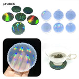 Coaster Molds Silicone Tray Epoxy Resin Casting DIY