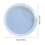 DIY Placemat Tray Molds Coaster Silicone Epoxy Casting Molds