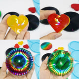 DIY Coaster Molds Silicone Tray Molds Epoxy Resin Casting for Home Decor