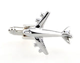 Plane Cufflink Cuff Link - 2 Pairs Set