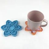 Planet Coaster Epoxy Resin Mold Cup Pad Mat Silicone Mould DIY Crafts