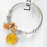 Planet Stainless Steel Bracelet For Women Green
