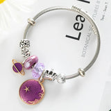 Planet Stainless Steel Bracelet For Women Green
