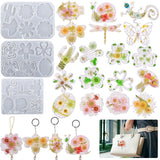Epoxy Resin Mold Cactus Butterfly Pendants Silicone