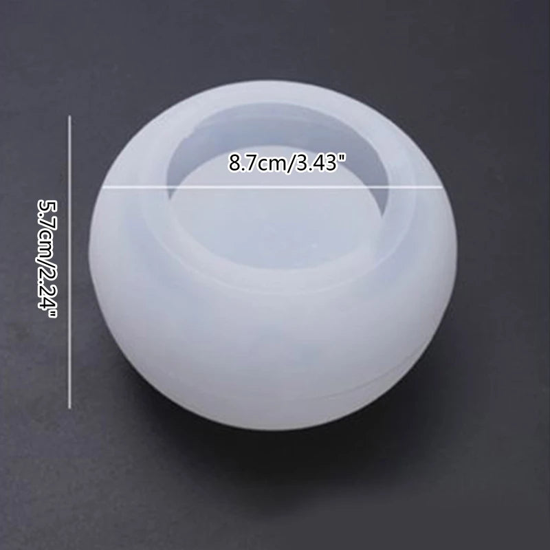 Silicone Succulent Flowerpot Mold Epoxy Resin Dish Plate Mould