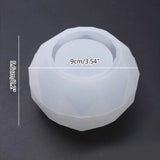 Silicone Succulent Flowerpot Mold Epoxy Resin Dish Plate Mould