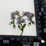 Plant Leaves Pearls Brooch Corsage Women's Gift Accessory