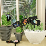 Plants Tag Resin Mold Garden Tag Silicone Mold Epoxy Kindergarten Label Mold