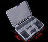 Plastic Craft Organizer Storage Tool Box for Jewelry Packaging