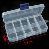 Plastic Craft Organizer Storage Tool Box for Jewelry Packaging