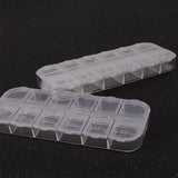 Plastic Craft Organizer Storage Tool Box for Jewelry Packaging