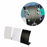 Plastic Arch Necklace Rack Jewelry Display Stand