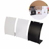Plastic Arch Necklace Rack Jewelry Display Stand