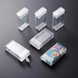 Plastic Bead Storage Containers Jewelry Display Jars