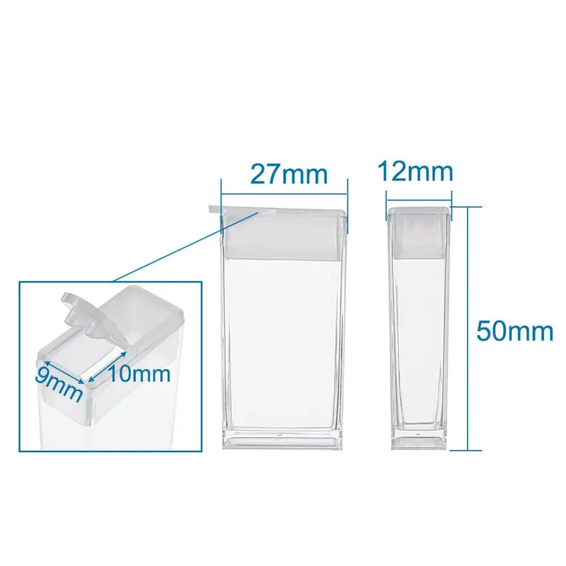 Plastic Bead Storage Containers Jewelry Display Jars
