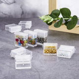 Plastic Bead Storage Containers Jewelry Display Jars