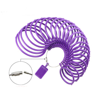Plastic Bracelet Bangle Gauge Wristband Measuring Tool