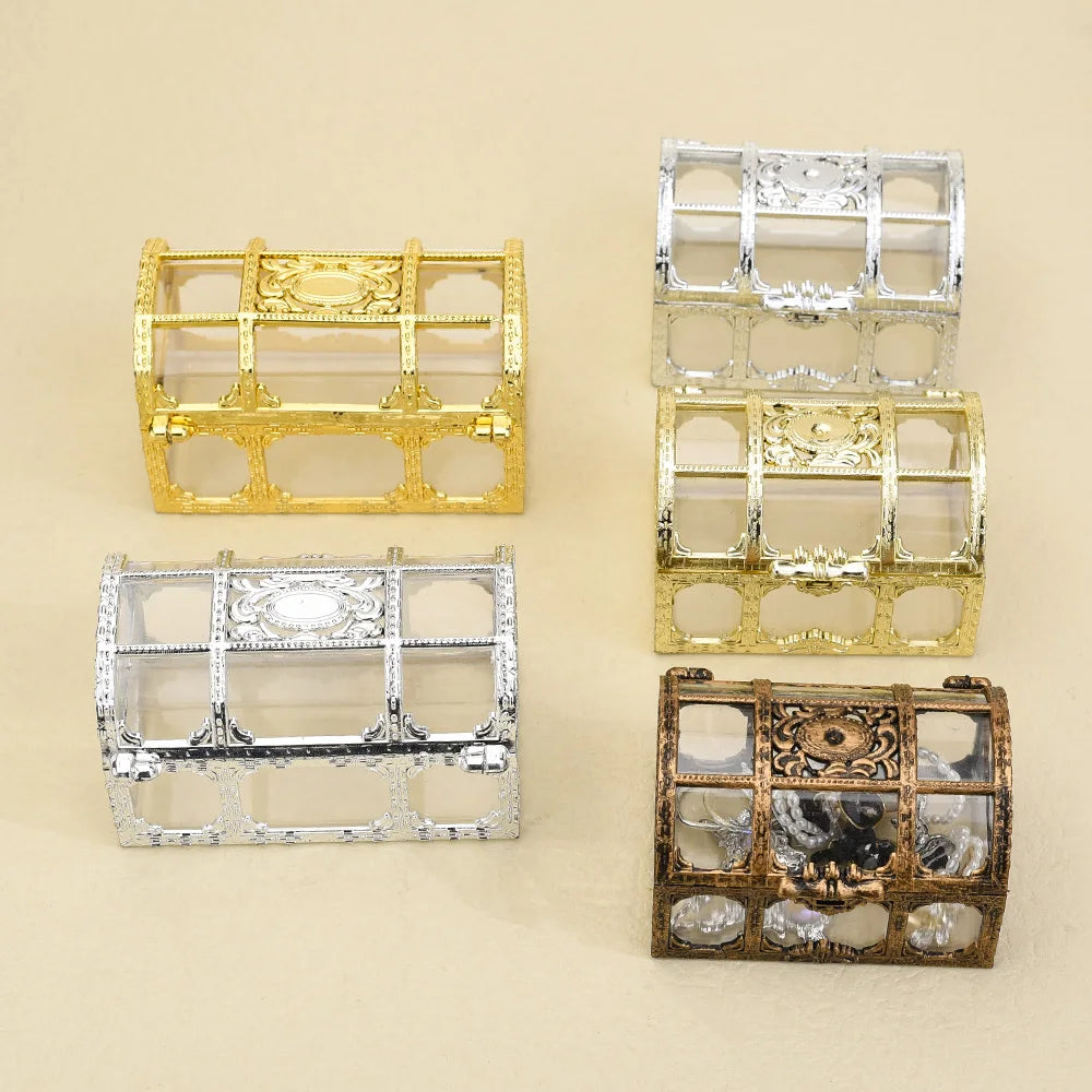Vintage Candy Box Organizer Chest Jewelry Trinket Box