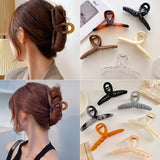 Vintage Plastic Cross Hair Claw Clip Ponytail Barrette
