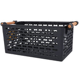 Plastic Desktop Storage Basket Rectangular Bathroom Portable Storage Box