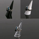 Plastic Finger Cone Fingertip Ring Stand Display Showcase Holder