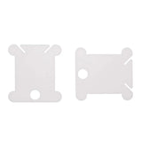 Plastic Floss Bobbins & Winder Cross-Stitch Embroidery Thread Holder