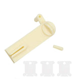 Plastic Floss Bobbins & Winder Cross-Stitch Embroidery Thread Holder
