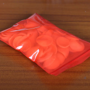 100pcs 5x7cm Red PE Zip Lock Jewelry Gift Bags
