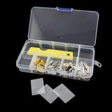 Plastic Compartment Slot Organizer Jewelry Storage Box