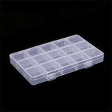 Adjustable Plastic Jewelry Box Storage Organizer