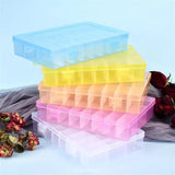 Plastic Jewelry Boxes Craft Organizer Storage