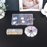 Plastic Jewelry Box Adjustable Craft Organizer Storage