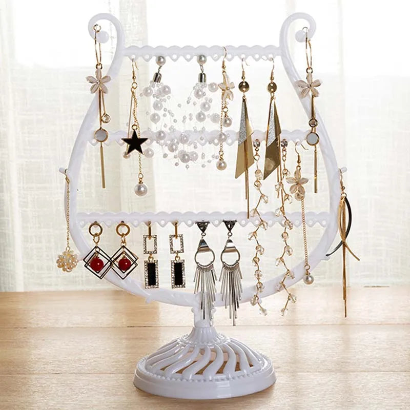 Plastic Cup Shape Jewelry Organizer Display Stand