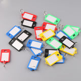 Plastic Label Keychain Luggage Tag Hotel Number Tag
