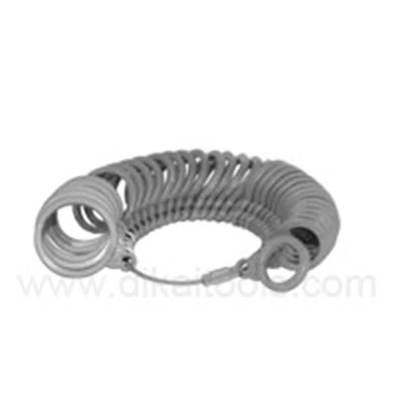 5PCS Stainless Steel Finger Sizing Rings Set Size 5-9