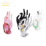 Plastic Hand Model Jewelry Display Props