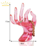 Plastic Hand Model Jewelry Display Props