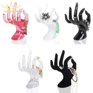 Plastic Hand Model Jewelry Display Props
