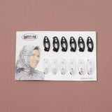 Enamel Pin Hijab Brooch for Women Islamic Scarf Accessories