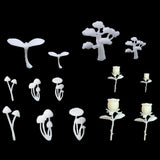 Small Rose Mini Mushrooms 3D Resin Mold Filler