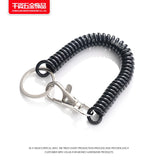 Plastic Spring Rope Keychain Figure Pendant Bag Decoration Ornaments